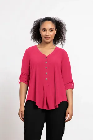 SYMPLI - QUEST HENLEY 3/4 SLEEVE