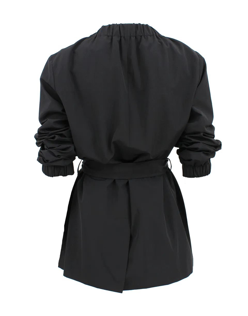 Techno Gathered Trench