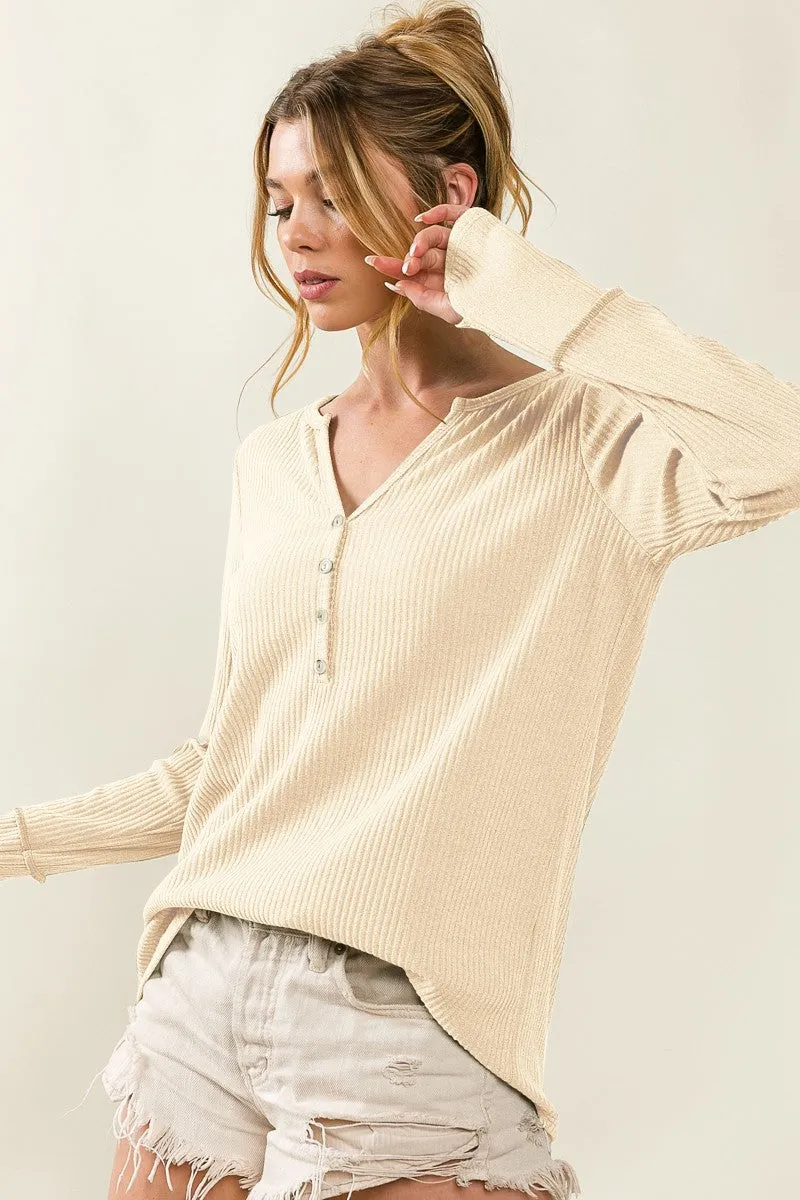 The Mire Rib Henley