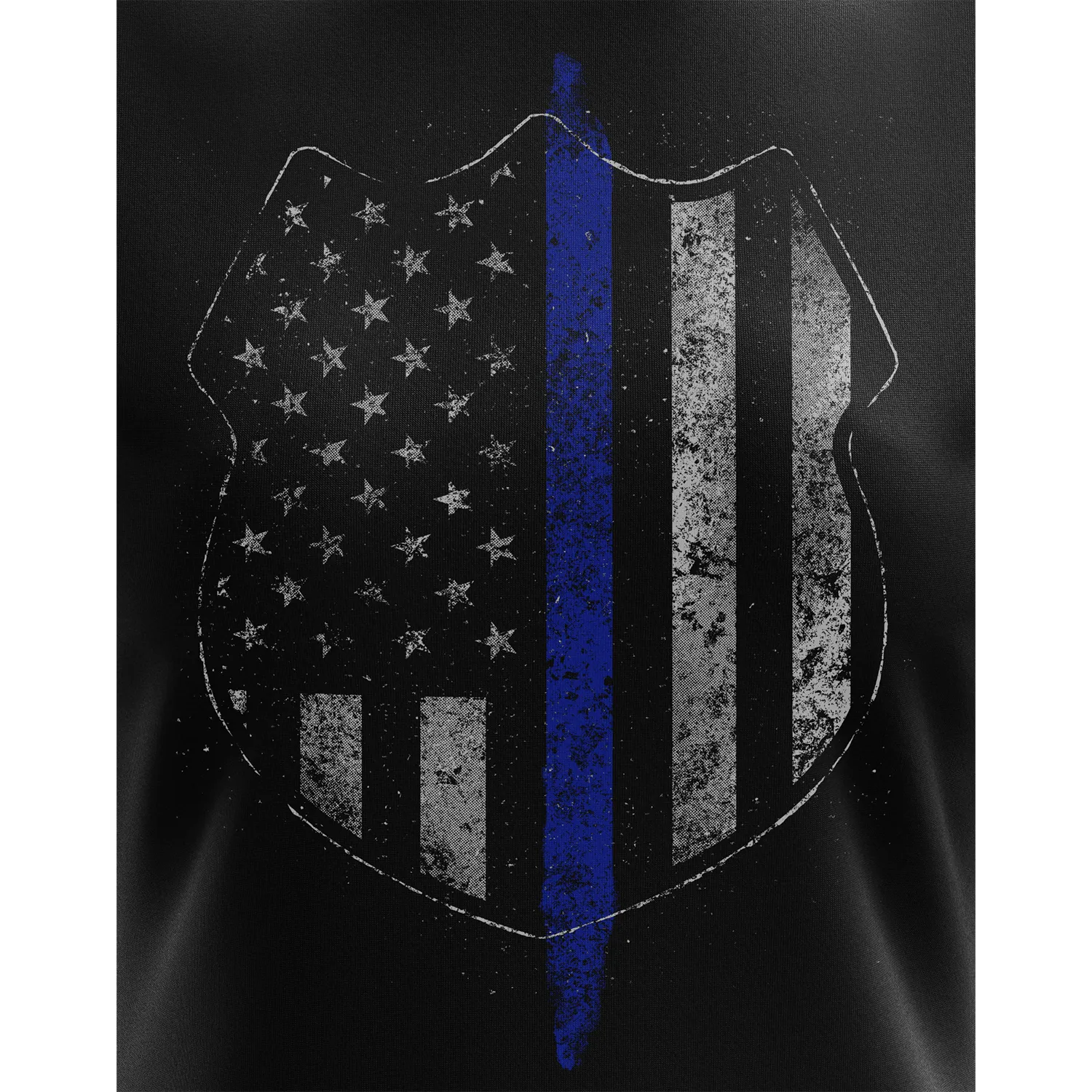 Thin Blue Line Flag Women's Short Sleeve Shirt