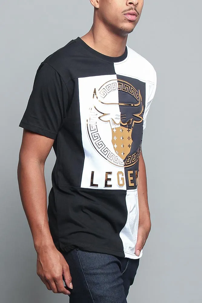 Two tone Bull Legend T-Shirt