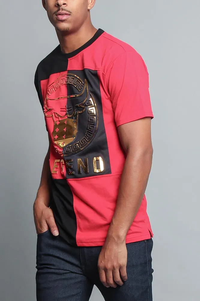 Two tone Bull Legend T-Shirt
