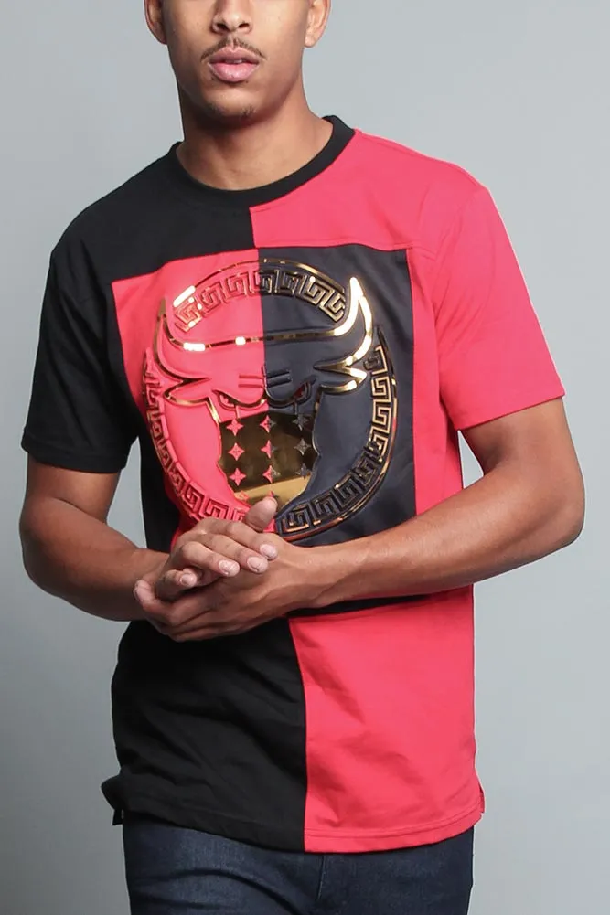 Two tone Bull Legend T-Shirt