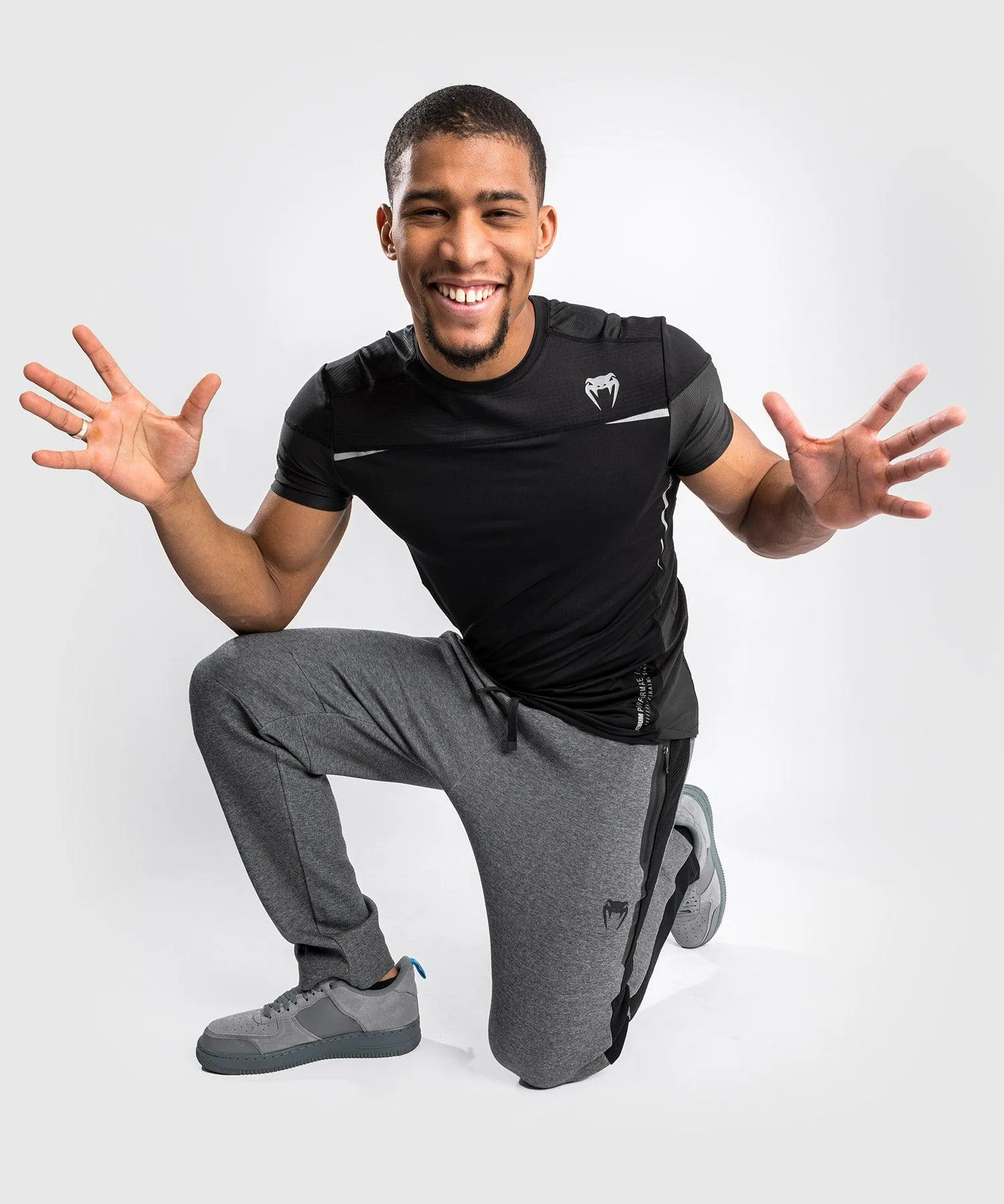 Venum Tempest 2.0 Dry tech T-shirt - Black/Grey