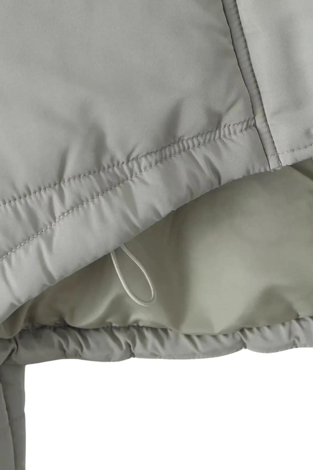'Victoria' Front-Short, Back-Long Quilted Jacket
