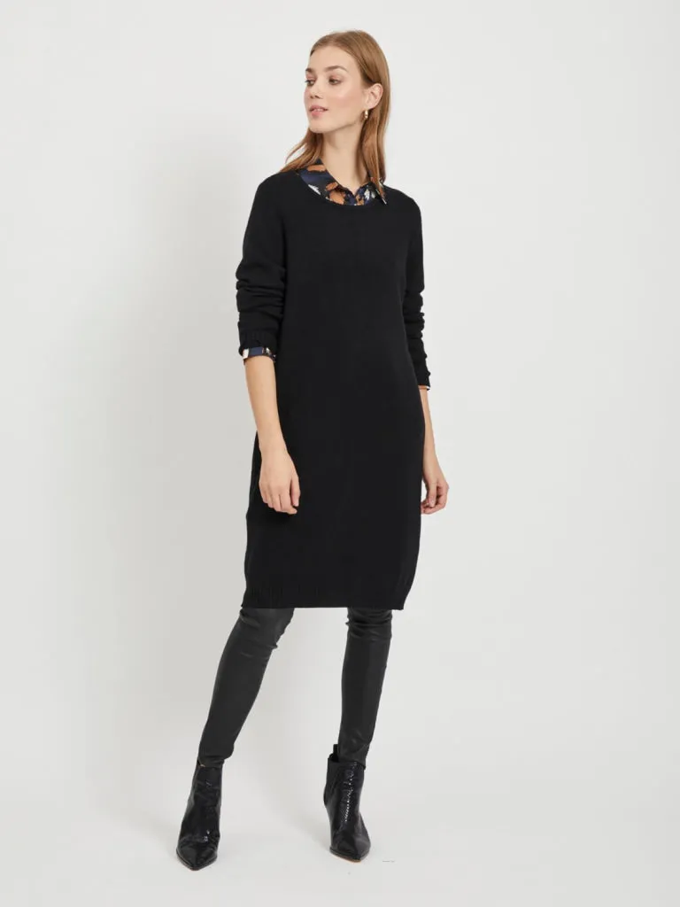 VIRIL L/S KNIT DRESS - NOOS