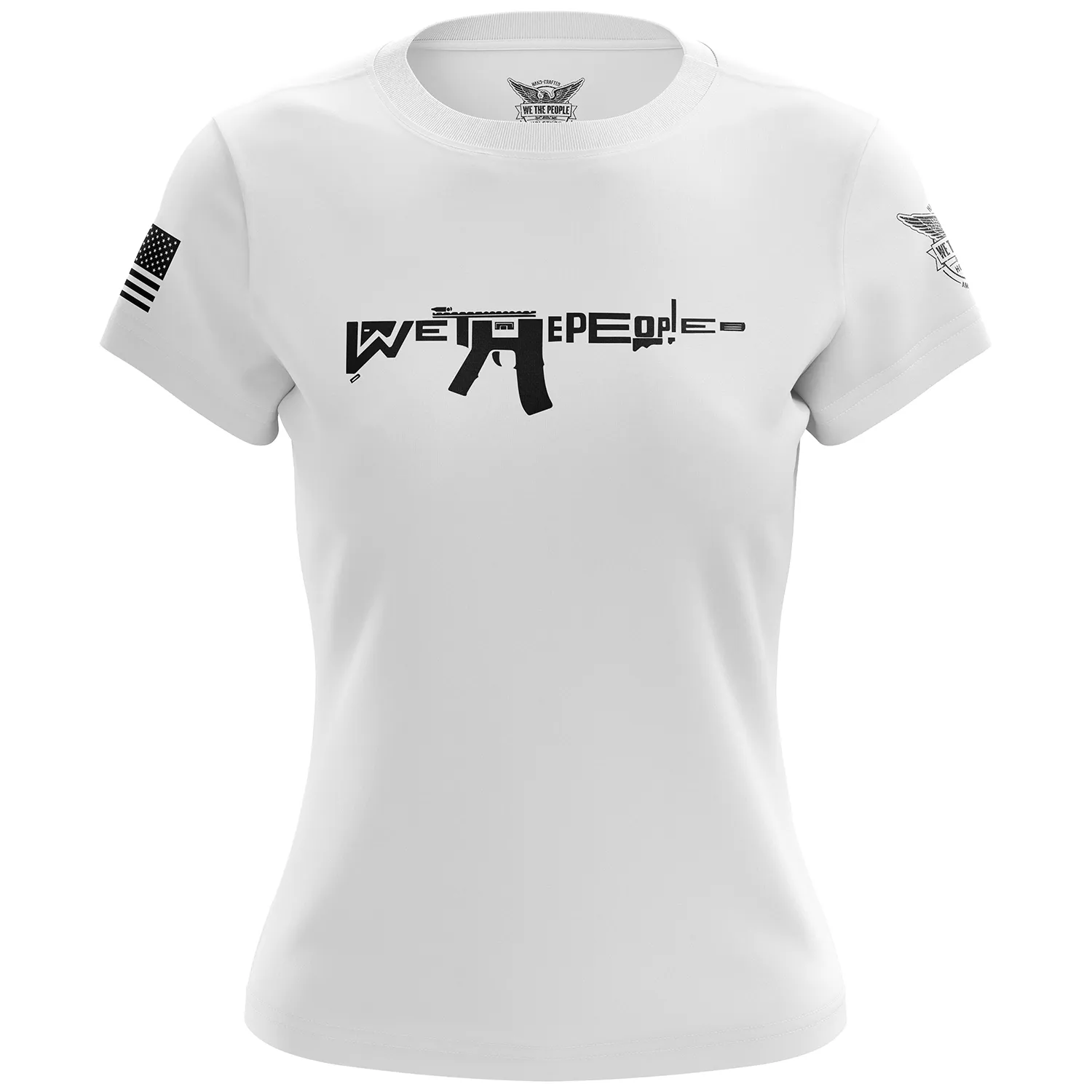 We The People AR-15 Women's Short Sleeve Shirt