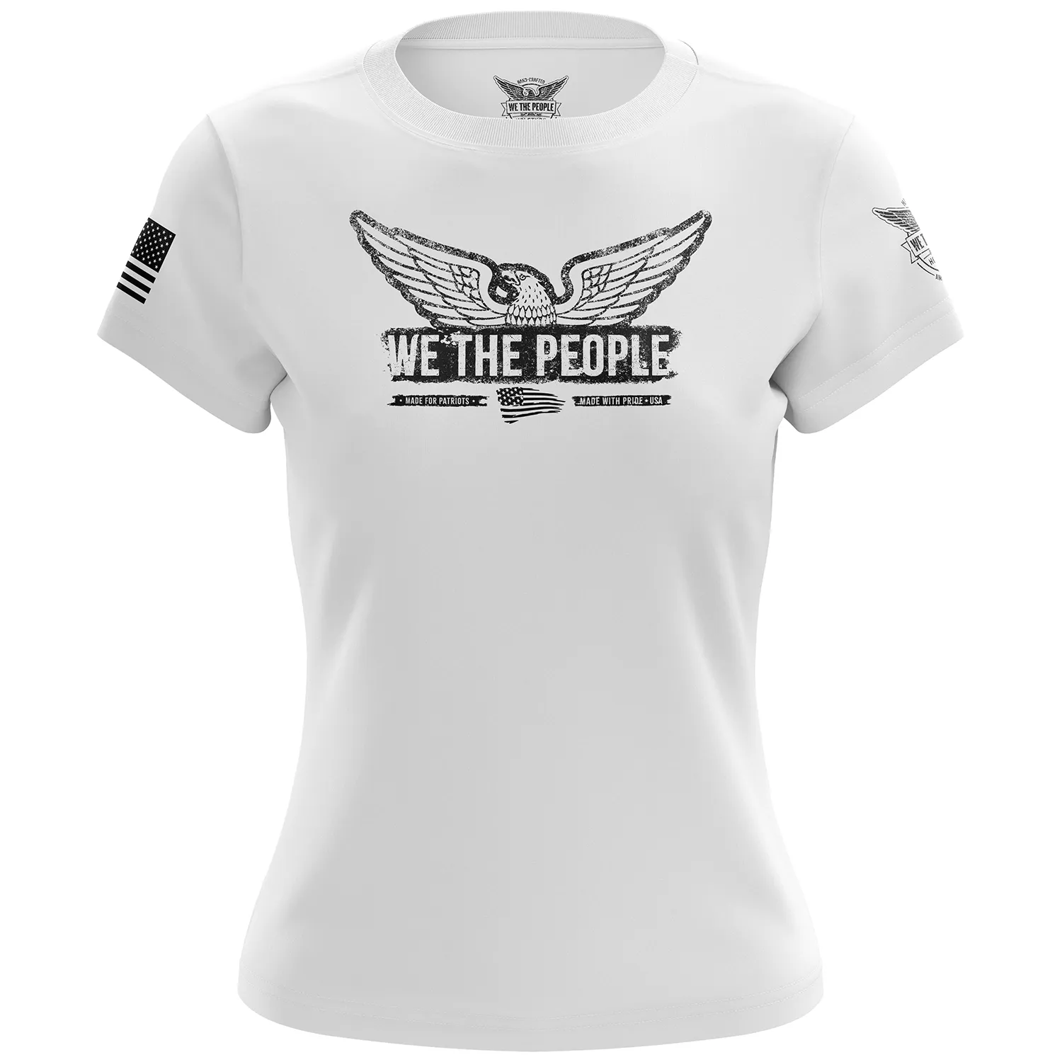 We The People Eagle Women's Short Sleeve Shirt