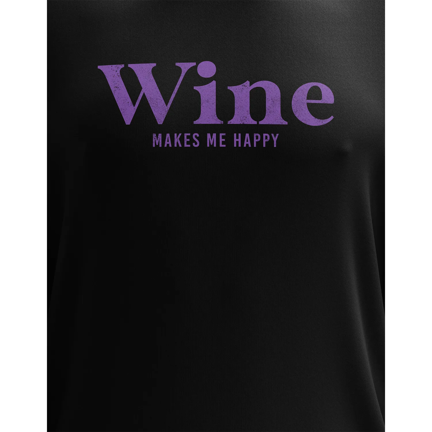 Wine Makes Me Happy Long Sleeve Shirt