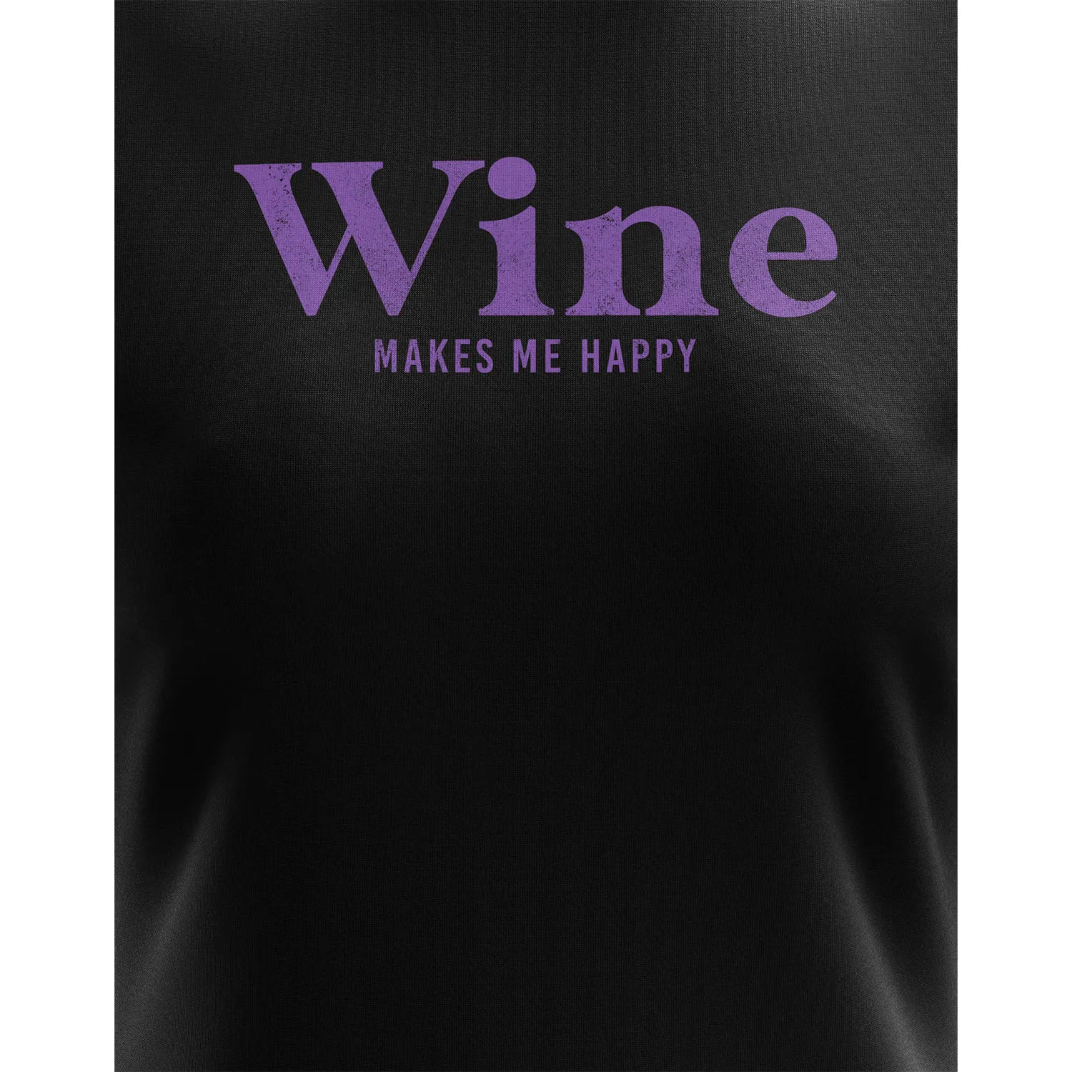 Wine Makes Me Happy Women's Short Sleeve Shirt