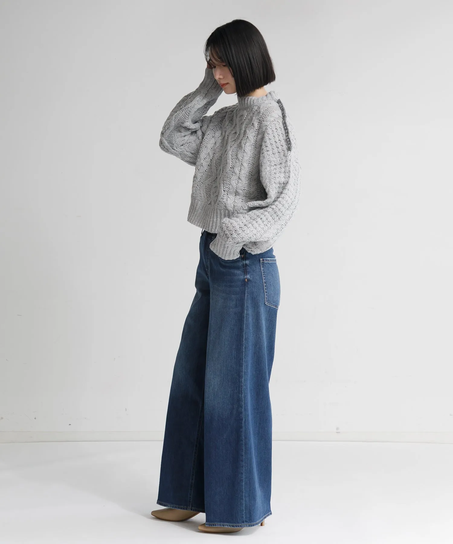 【WOMEN】Healthy denim Wild Ginger