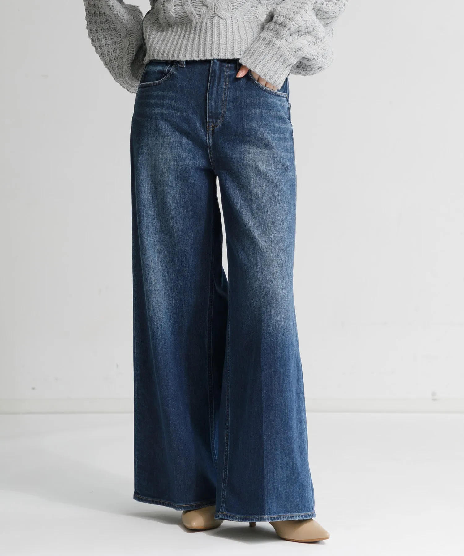 【WOMEN】Healthy denim Wild Ginger