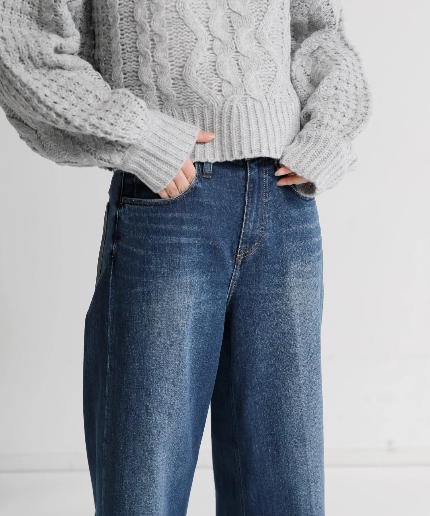 【WOMEN】Healthy denim Wild Ginger