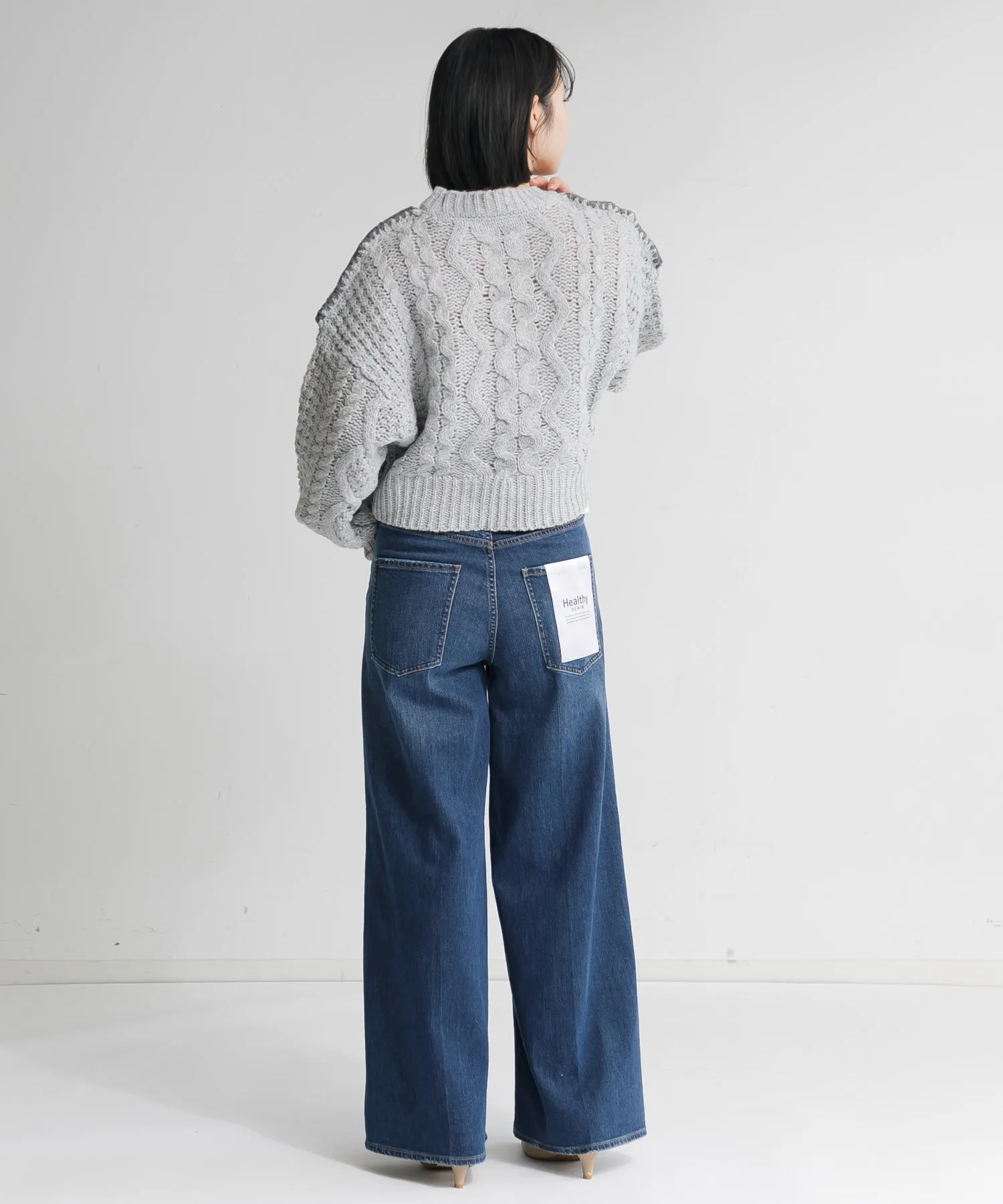 【WOMEN】Healthy denim Wild Ginger