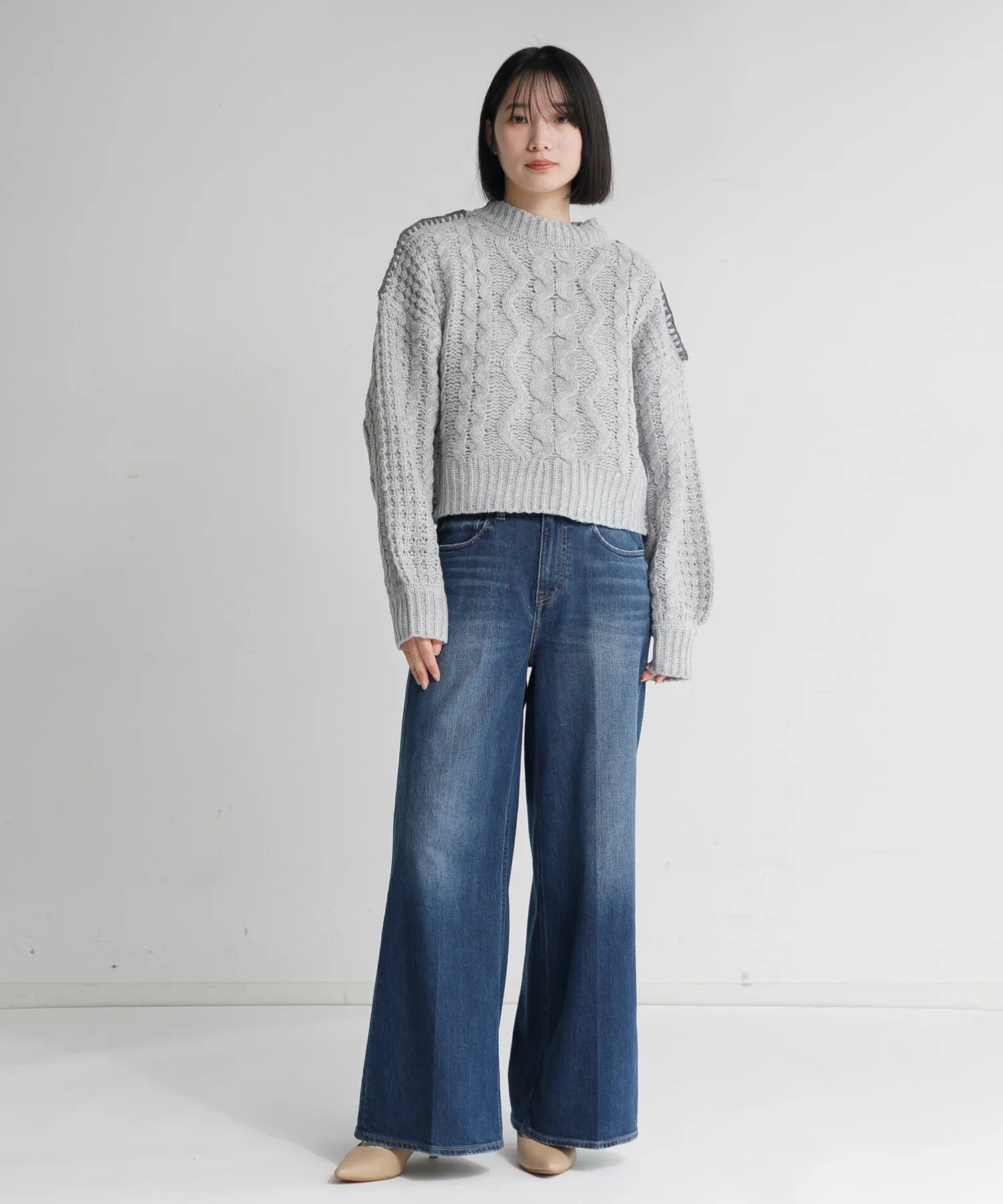 【WOMEN】Healthy denim Wild Ginger