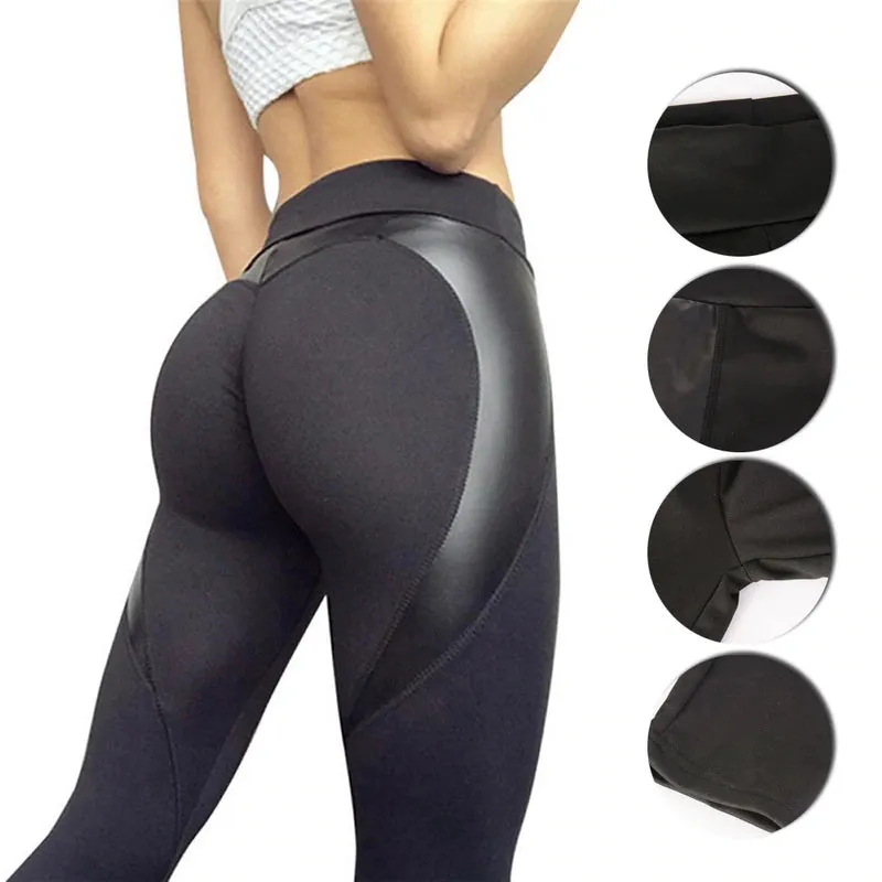 Women's High Waist Slim Leggings