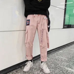 Women's Loose High-Waist Joggers With Pockets