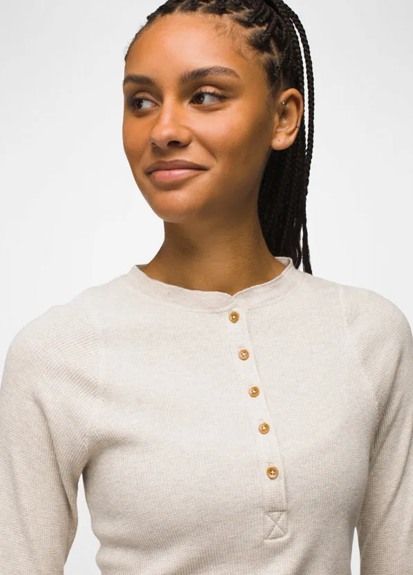 Women's Touchstone Henley - Oatmeal Heather