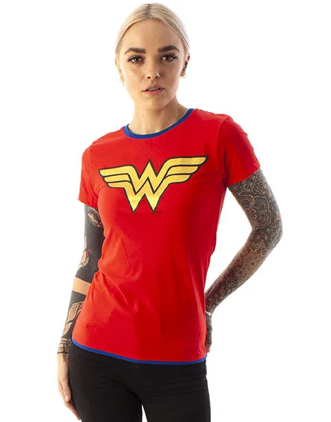 Wonder Woman Metallic Logo Women's T-Shirt